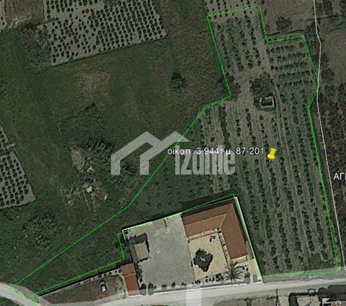 Land plot 3.994 sqm for sale, Zante, Alikes