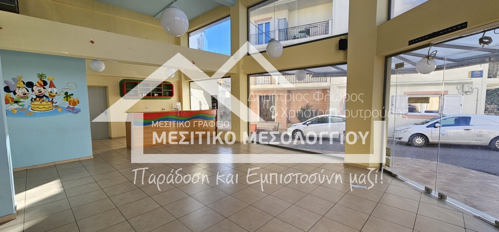 Κατάστημα 85 τ.μ. προς ενοικίαση, Μεσολόγγι