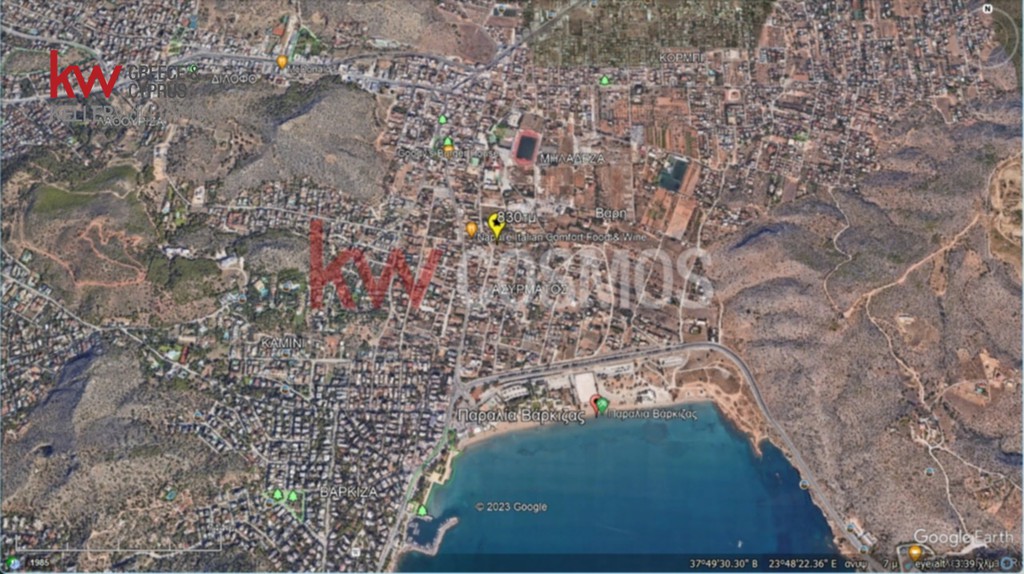 Οικόπεδο 830 τ.μ. προς πώληση, Ασύρματος Αλίανθου