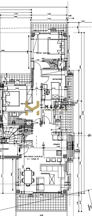 Διαμέρισμα 113,06 τ.μ. πρός πώληση, Αθήνα - Νότια Προάστια, Άγιος Δημήτριος