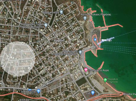 Land plot 505sqm for sale-Rafina