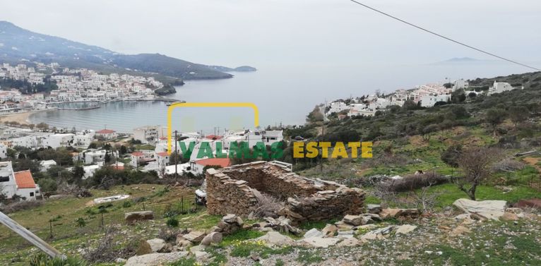Land plot 814 sqm for sale, Cyclades, Andros