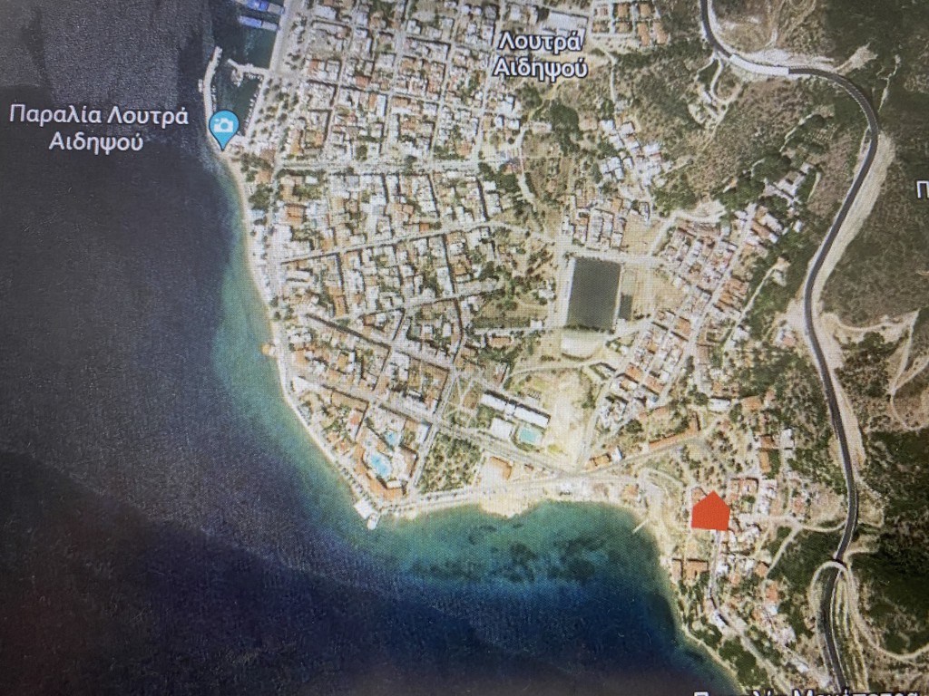 Οικόπεδο 260 τ.μ. προς πώληση, Λουτρά Αιδηψού