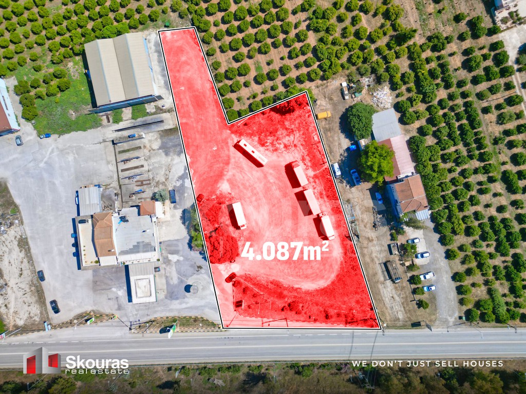 Land plot 4.086 sqm for sale, Dalamanara