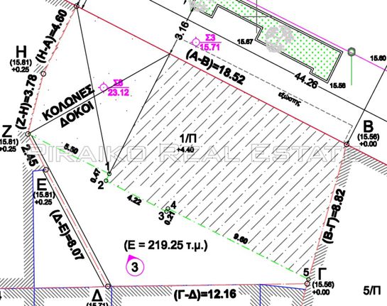 Οικόπεδο 219 τ.μ. για πώληση, Πειραιάς, Αγία Σοφία
