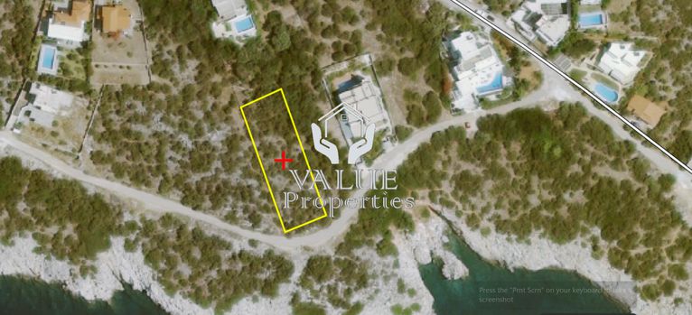 Land plot 1.200 sqm for sale, Athens - East, Marathonas