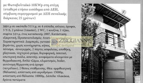 Μονοκατοικία 300 τ.μ. για πώληση