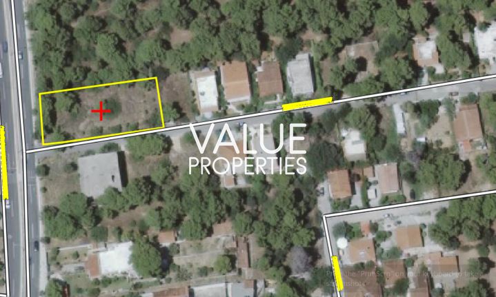 Land plot 1.100 sqm for sale, Athens - East, Nea Makri