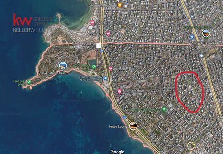 Land plot 650sqm for sale-Voula
