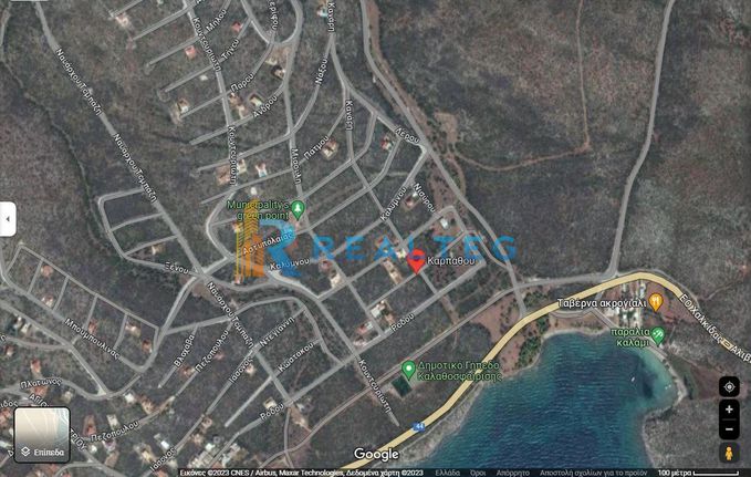 Land plot 613 sqm for sale, Evia, Tamines