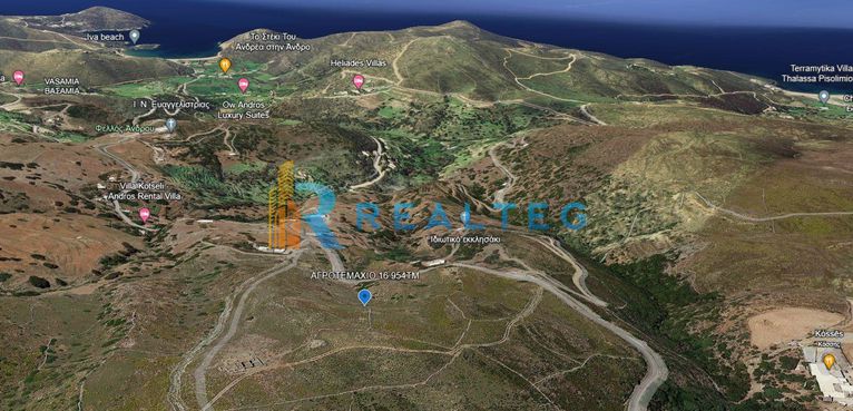 Αγροτεμάχια 16.954 τ.μ. για πώληση, Κυκλάδες, Άνδρος