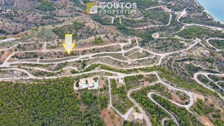 Land plot 400 sqm for sale, Argolis, Kranidi