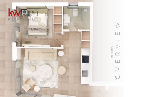 Apartment 39sqm for sale-Moschato