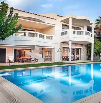 Detached home 420sqm for rent-Saronida