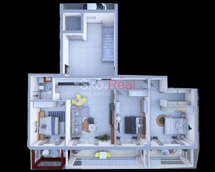 Διαμέρισμα 115τ.μ. για πώληση-Εύοσμος » Άνωθεν περιφερειακού