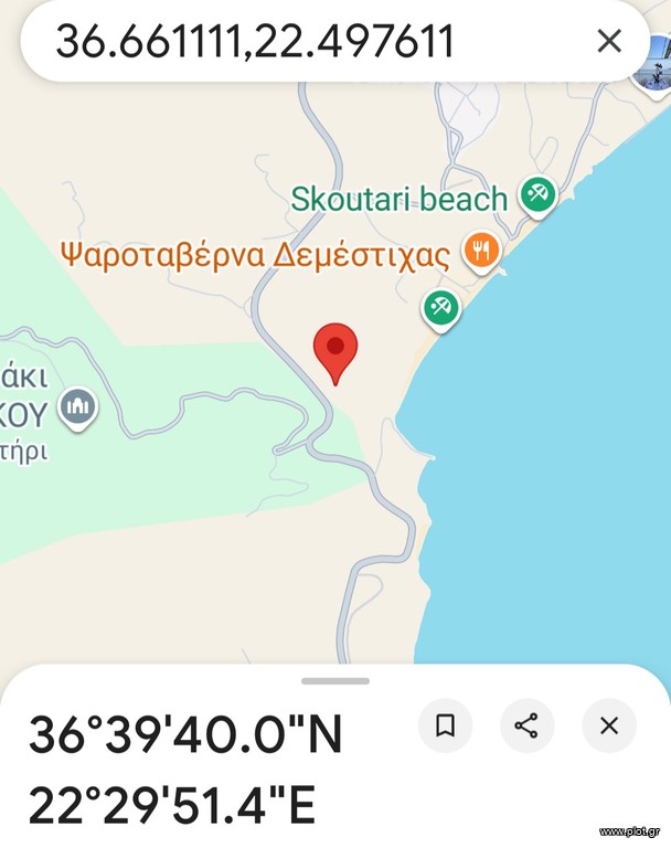 Οικόπεδο 665 τ.μ. προς πώληση, Αγιά Γυθείου