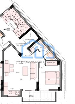 Apartment 50 sqm for sale