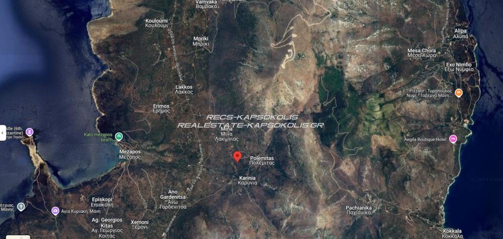 Οικόπεδο 390 τ.μ. προς πώληση, Κέντρο Ανατολικής Μάνης