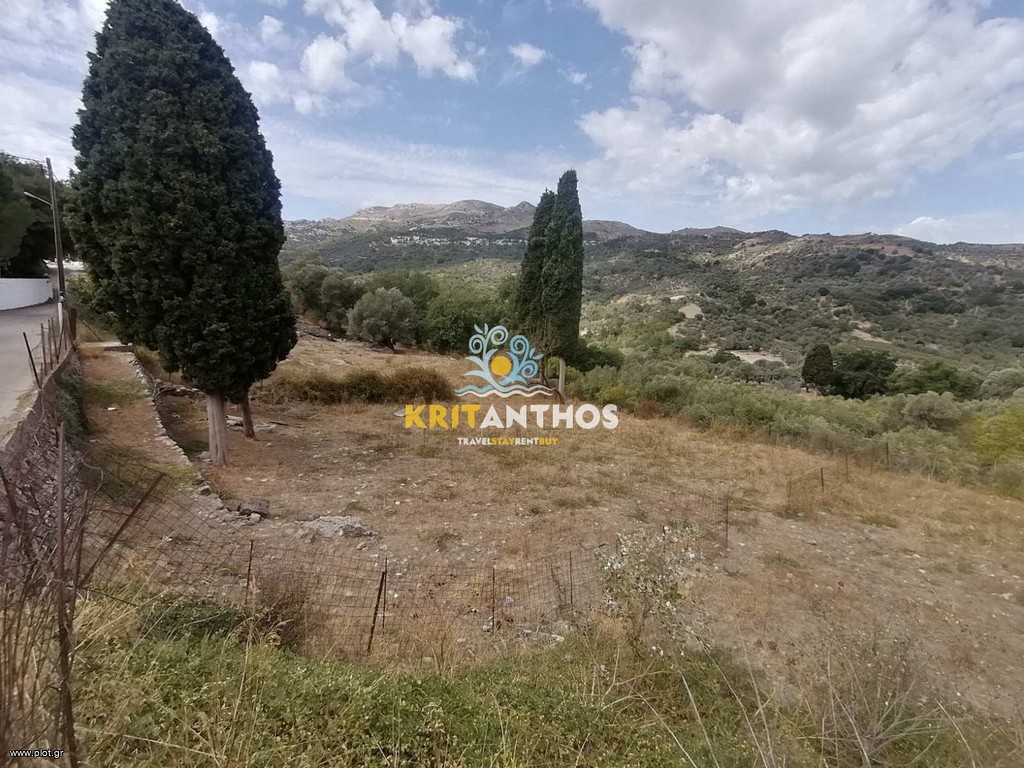 Land plot 597 sqm for sale, Rethymno Prefecture, Sivritos