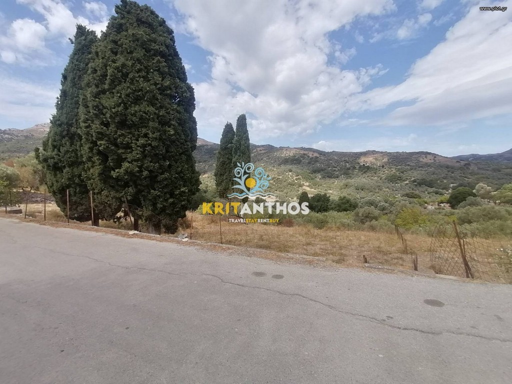 Land plot 597 sqm for sale, Rethymno Prefecture, Sivritos