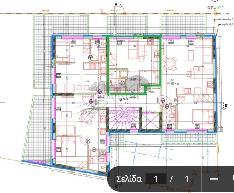 Studio / γκαρσονιέρα 28 τ.μ. προς πώληση, Κέντρο Βόλου