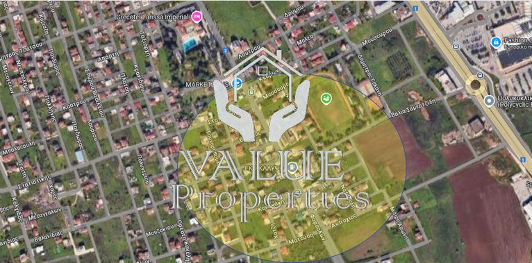 Land plot 1.100 sqm for sale, Larissa Prefecture, Larisa