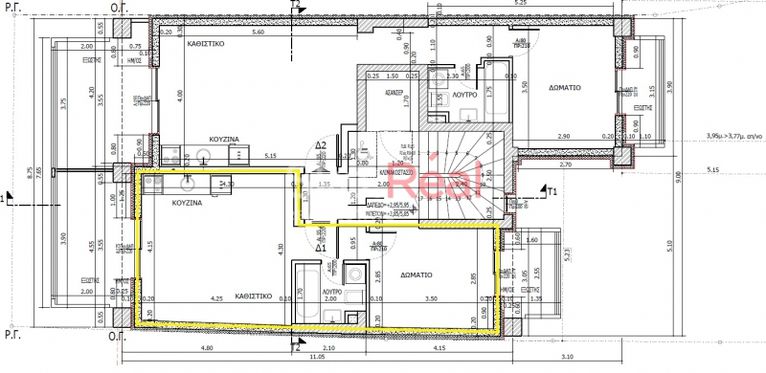 Studio / γκαρσονιέρα 51,50 τ.μ. για πώληση, Θεσσαλονίκη - Κέντρο, Κάτω Τούμπα