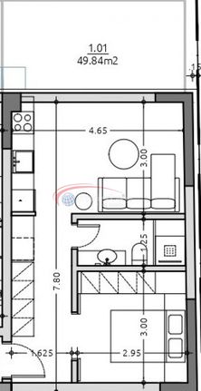 Studio / γκαρσονιέρα 50 τ.μ. για πώληση, Θεσσαλονίκη - Περιφ/Κοί Δήμοι, Καλαμαριά