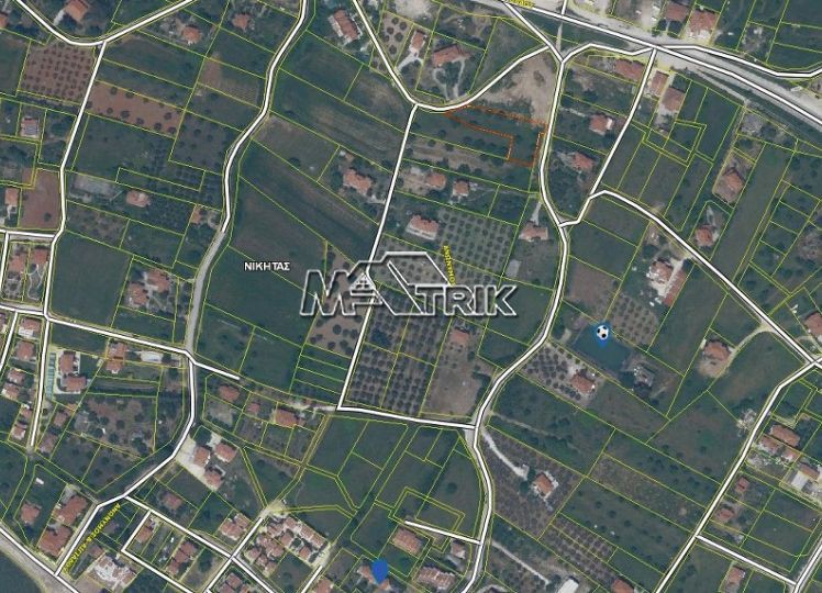 Αγροτεμάχια 1.735 τ.μ. προς πώληση, Νικήτη