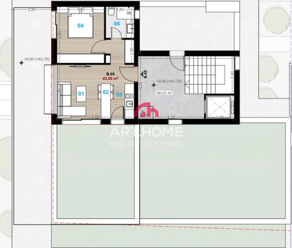 Studio / γκαρσονιέρα 57τ.μ. για πώληση-Θέρμη » Κέντρο θέρμης