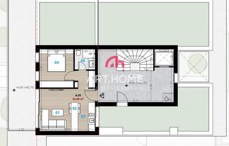 Studio / γκαρσονιέρα 57τ.μ. για πώληση-Θέρμη » Κέντρο θέρμης