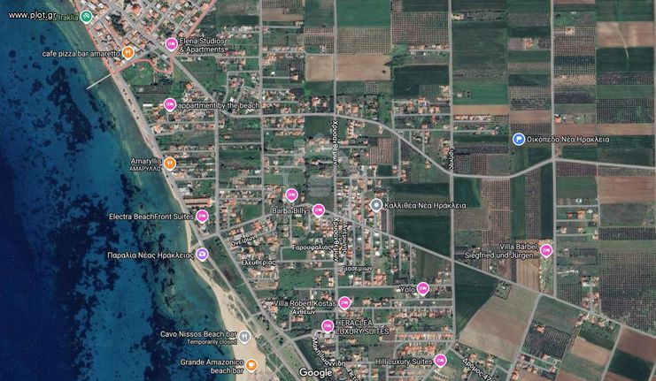 Parcel 1.000 sqm for sale, Chalkidiki, Kallikrateia