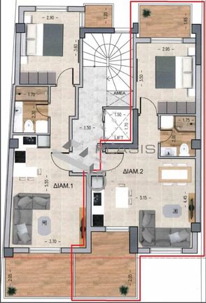 Studio 54 sqm for sale, Thessaloniki - Center, Kato Toumpa