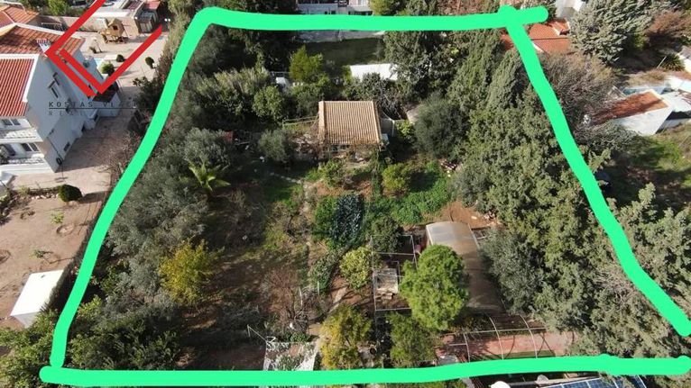 Land plot 608 sqm for sale, Rest Of Attica, Kalivia Thorikou