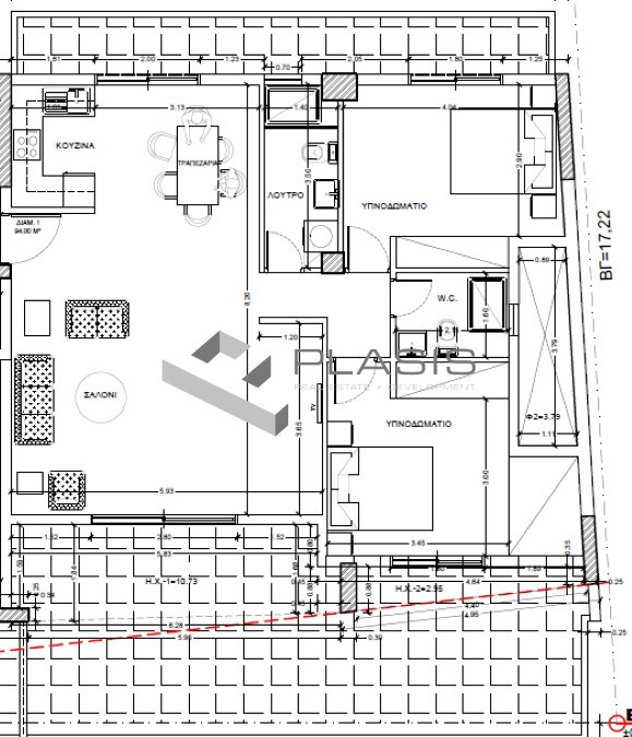 Διαμέρισμα 94,88 τ.μ. προς πώληση, Αθήνα - Κέντρο, Αμπελόκηποι - Πεντάγωνο