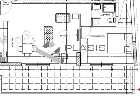 Διαμέρισμα 56,3τ.μ. για πώληση-Αμπελόκηποι - πεντάγωνο