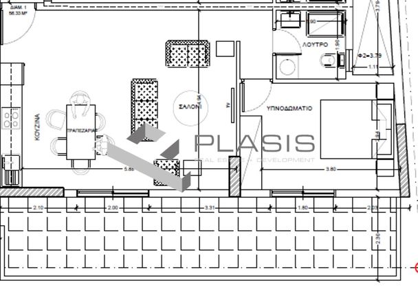 Apartment 56,66 sqm for sale, Athens - Center, Ampelokipoi - Pentagon