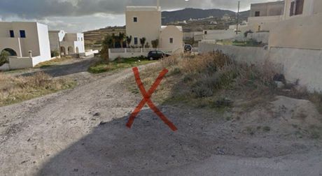 Land plot 265sqm for sale-Santorini » Thira
