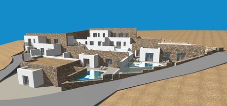 Land plot 1.680sqm for sale-Folegandros » Main Town - Chora