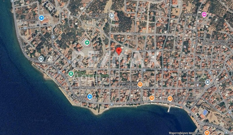 Land plot 604 sqm for sale, Magnesia, Agria