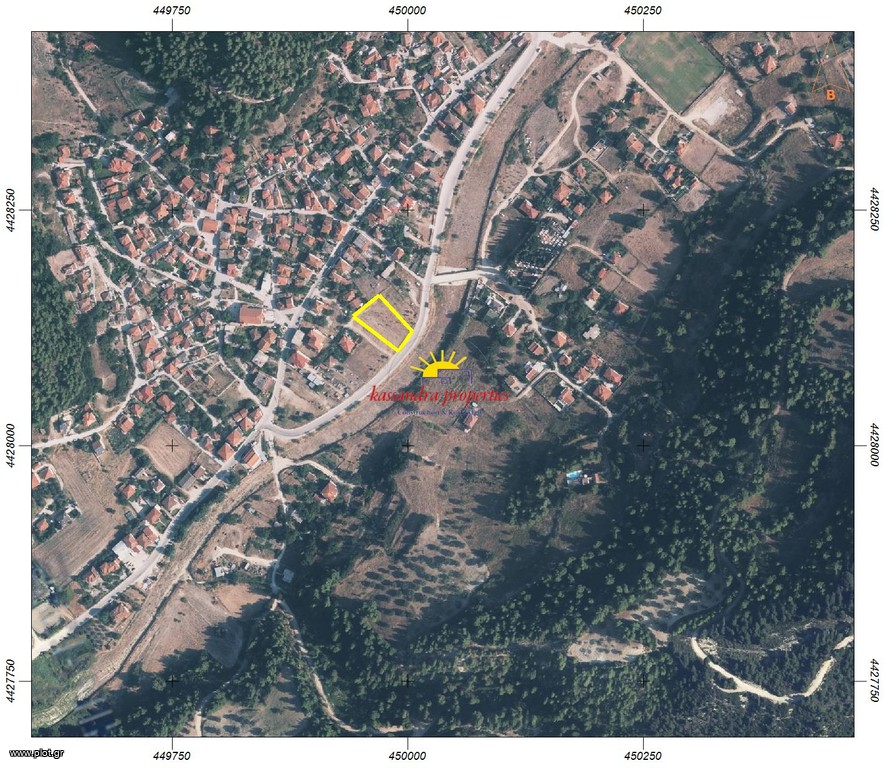 Οικόπεδο 1.643 τ.μ. πρός πώληση, Χαλκιδική, Κασσάνδρα