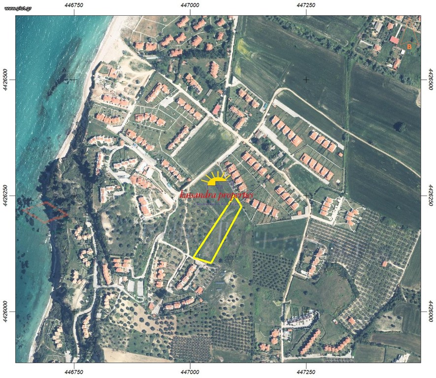 Αγροτεμάχια 5.145 τ.μ. πρός πώληση, Χαλκιδική, Κασσάνδρα
