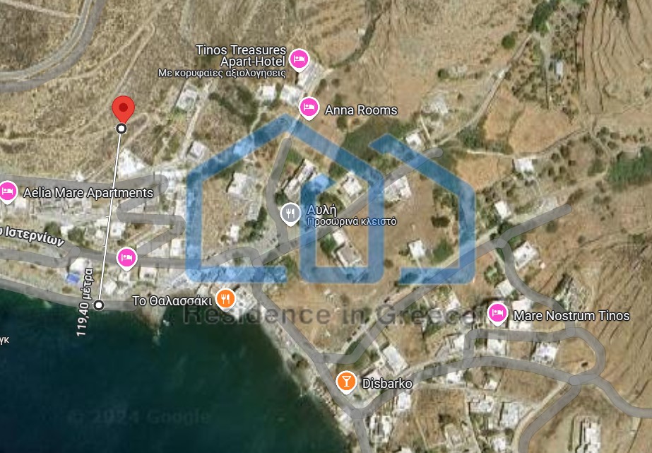 Οικόπεδο 315 τ.μ. προς πώληση, Όρμος Υστερνίων