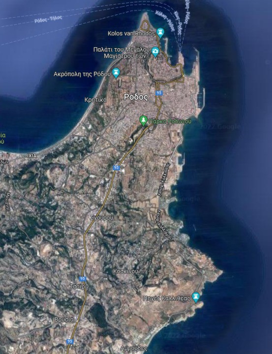 Οικόπεδο 40.000 τ.μ. πρός πώληση, Δωδεκάνησα, Ρόδος