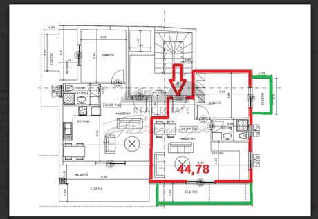 Apartment 45sqm for sale-Volos » Nea Dimitriada
