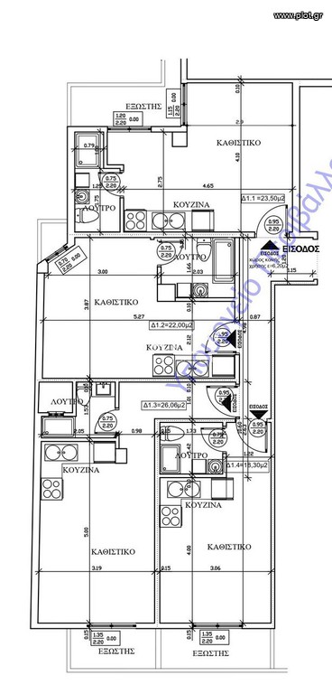 Studio / γκαρσονιέρα 33 τ.μ. προς πώληση, Κέντρο Θεσσαλονίκης