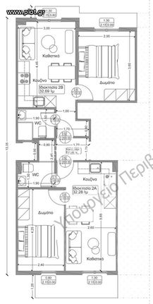 Διαμέρισμα 52,70 τ.μ. για πώληση, Θεσσαλονίκη - Κέντρο, Μαρτίου