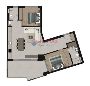 Apartment 89sqm for sale-Chania