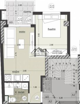 Studio / γκαρσονιέρα 52 τ.μ. για πώληση