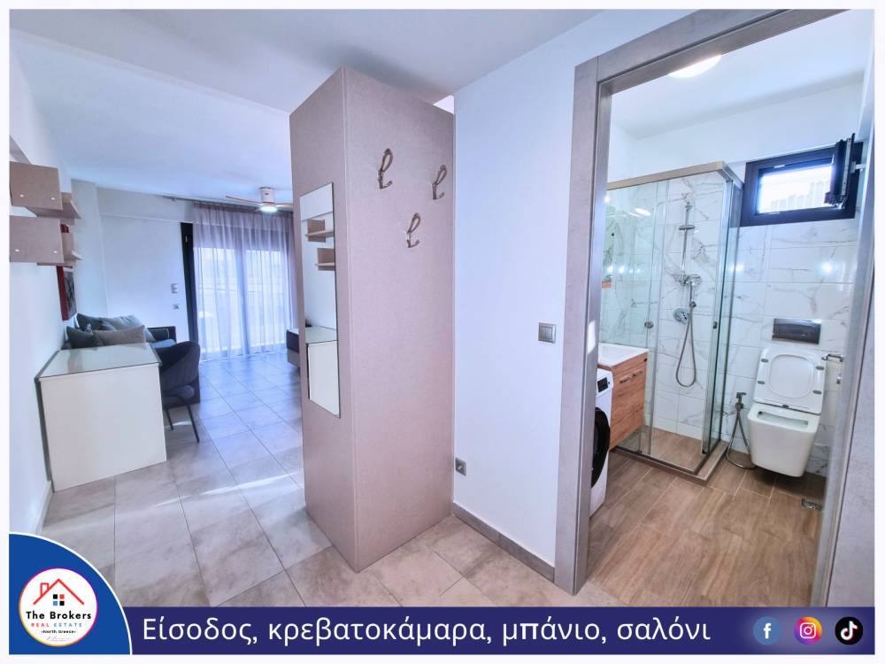 Studio / γκαρσονιέρα 40 τ.μ. πρός ενοικίαση, Θεσσαλονίκη - Κέντρο, 40 Εκκλησιές